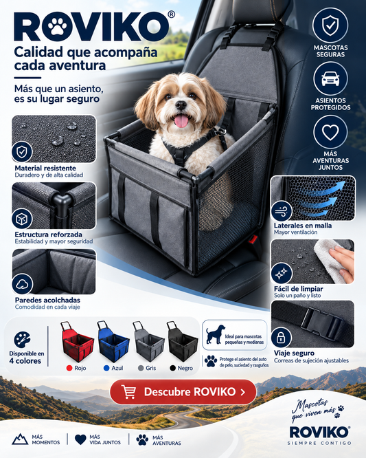 ROVIKO Asiento para Mascotas ™