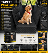 Tapete protector de asiento para mascotas ROVIKO - características e instalación